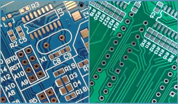 PCB板通孔焊盤圖示